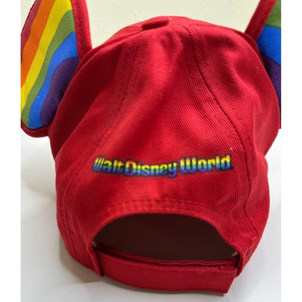 Walt Disney World‎ Mickey Mouse Ears Baseball Cap Rainbow PRIDE Collection Hat